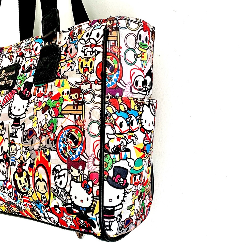 TOKIDOKI For Hello Kitty Zipper Tote Bag - Picture 6 of 9